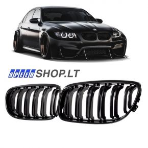 BMW 3 (E90-E91) LCI dvigubos grotelės